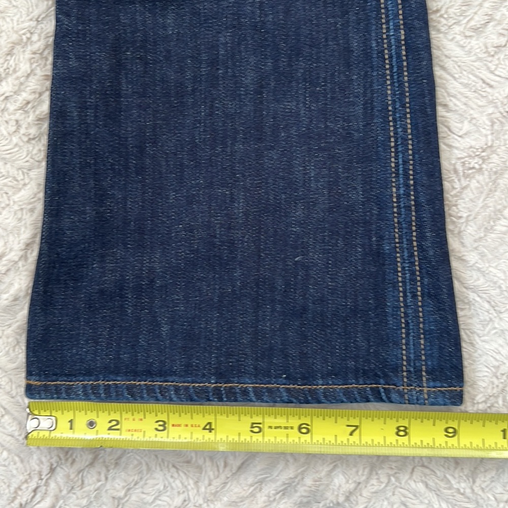Hudson Jeans, size 28 bootcut, back flap pockets, dark wash EUC - Picture 15 of 16